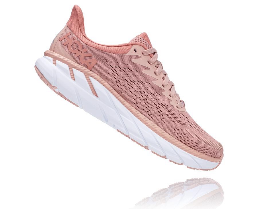 Hoka One One Løbesko Dame - Clifton 7 - Lyserød - 654031KGD